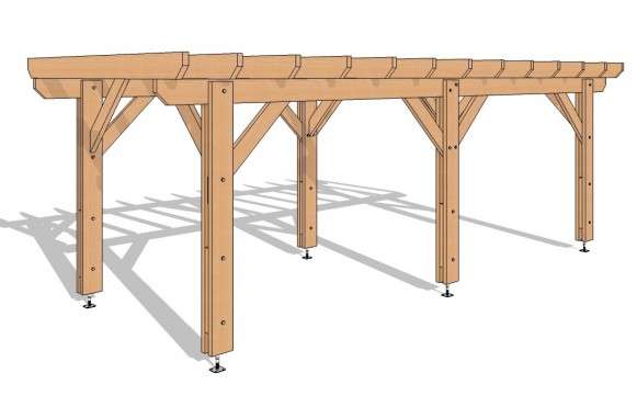 Pergola plate 690x300 - 21m²