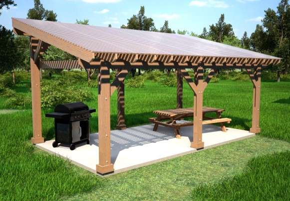 Pergola Bioclimatique - Modèle autoporté