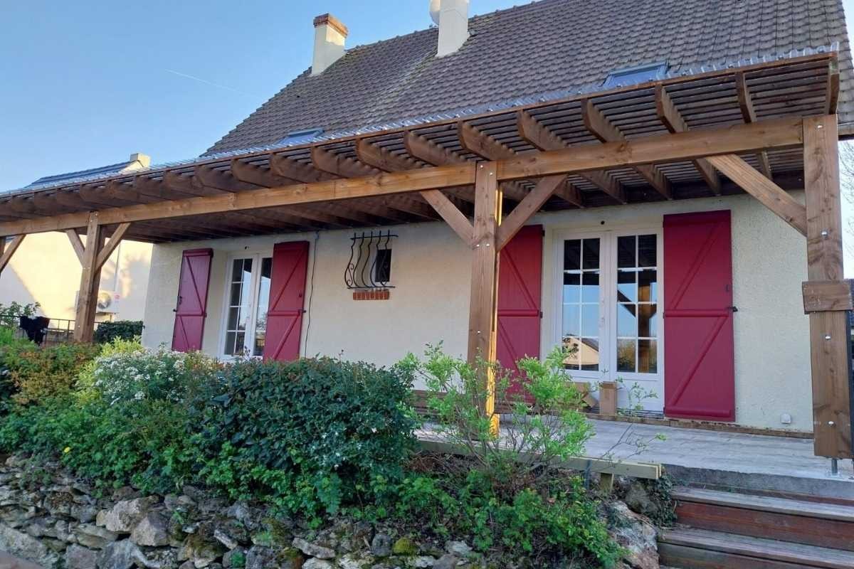 Réalisations clients : une pergola sur-mesure à Nanteuil-lès-Meaux (77)
